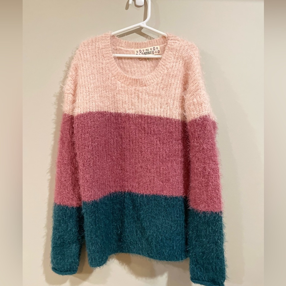 Pink republic sweater